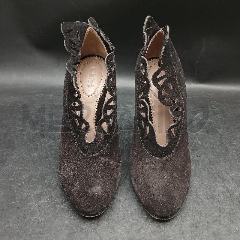 SCARPE CHLOE' NERO RIC | Mercatino dell'Usato Roma garbatella 2