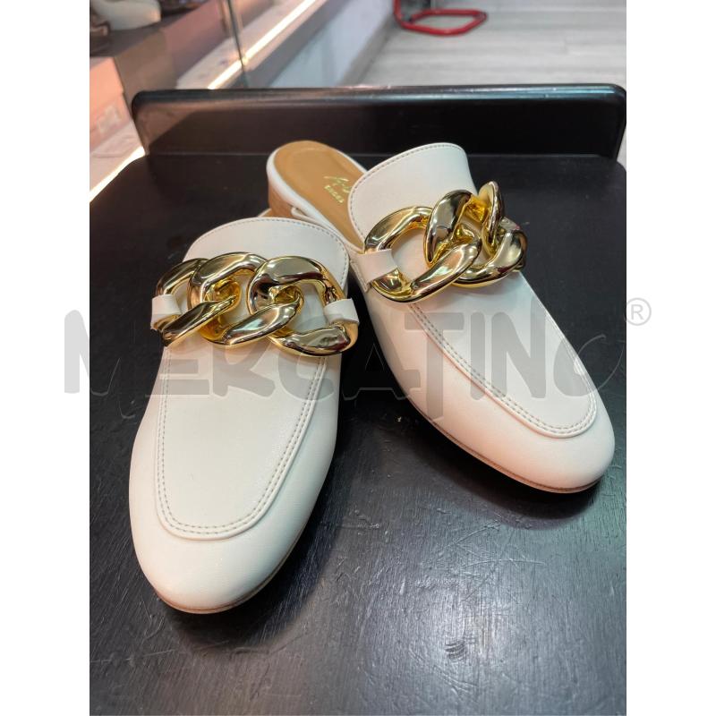 SCARPE DONNA AURY BEIGE APERTE  | Mercatino dell'Usato Roma garbatella 4