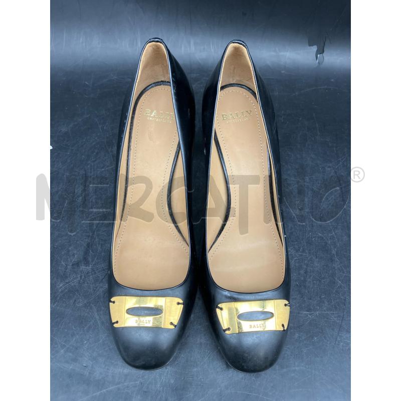 SCARPE DONNA BALLY NERO  | Mercatino dell'Usato Roma garbatella 2