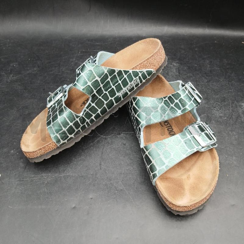 SCARPE DONNA BIRKENSTOCK VERDE  | Mercatino dell'Usato Roma garbatella 1