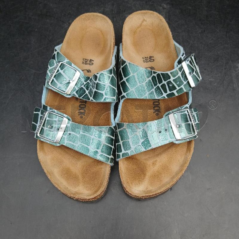SCARPE DONNA BIRKENSTOCK VERDE  | Mercatino dell'Usato Roma garbatella 2