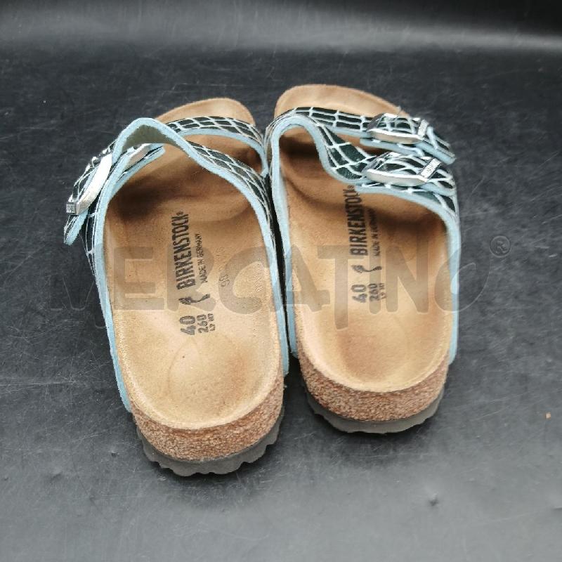 SCARPE DONNA BIRKENSTOCK VERDE  | Mercatino dell'Usato Roma garbatella 4