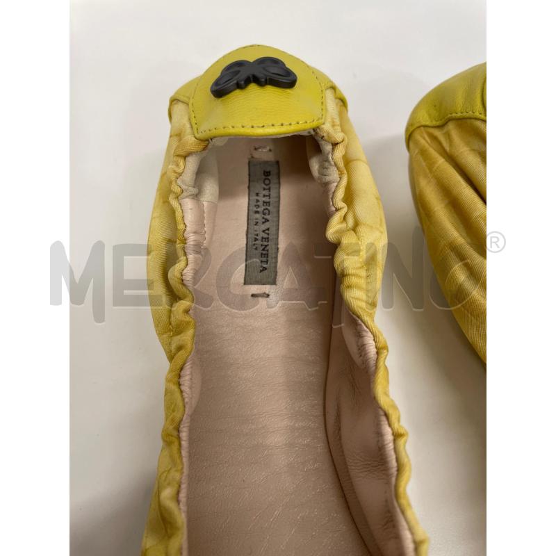 SCARPE DONNA BOTTEGA VENETA GIALLO  | Mercatino dell'Usato Roma garbatella 3