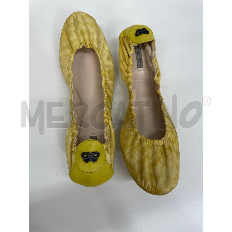 SCARPE DONNA BOTTEGA VENETA GIALLO  | Mercatino dell'Usato Roma garbatella 4
