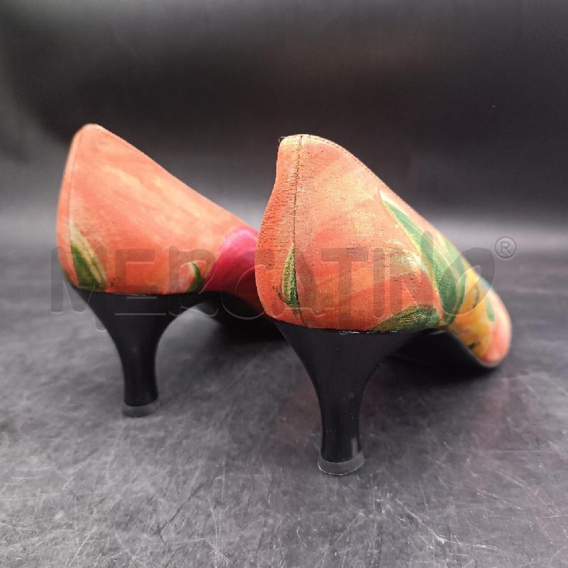 SCARPE DONNA CASADEI FIORI FANTASIA  | Mercatino dell'Usato Roma garbatella 3