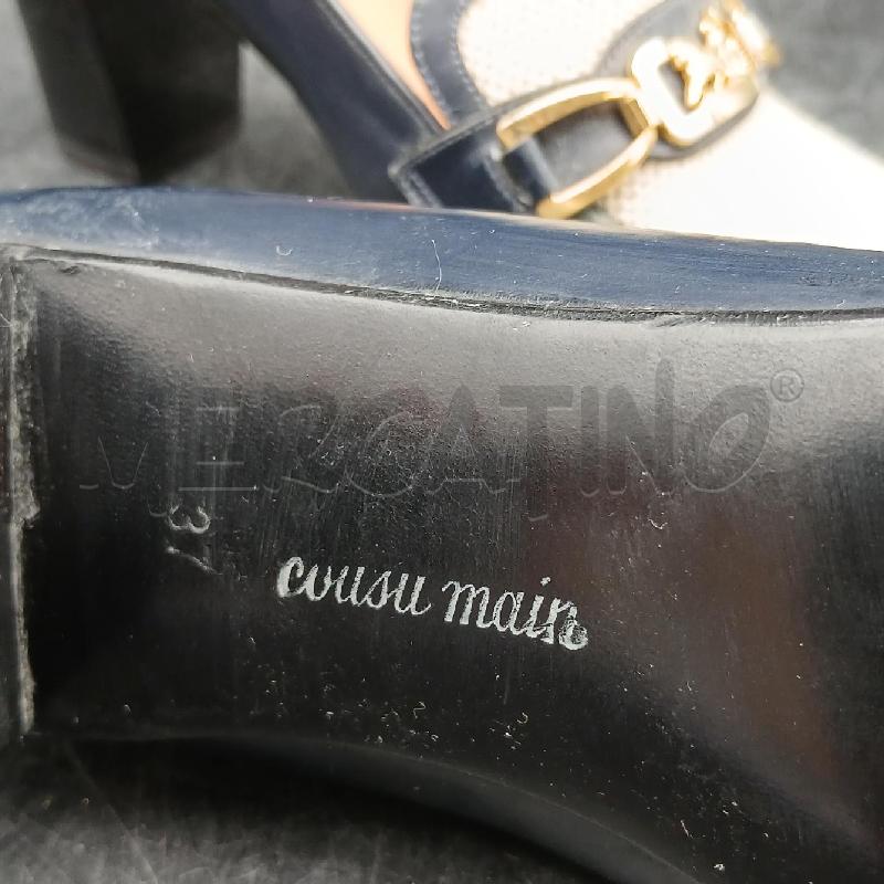 SCARPE DONNA CELINE BLU  E BEIGE | Mercatino dell'Usato Roma garbatella 5