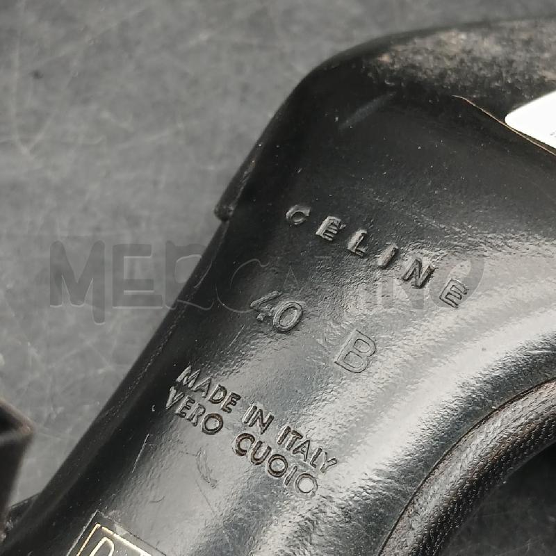 SCARPE DONNA CELINE NERO  | Mercatino dell'Usato Roma garbatella 5