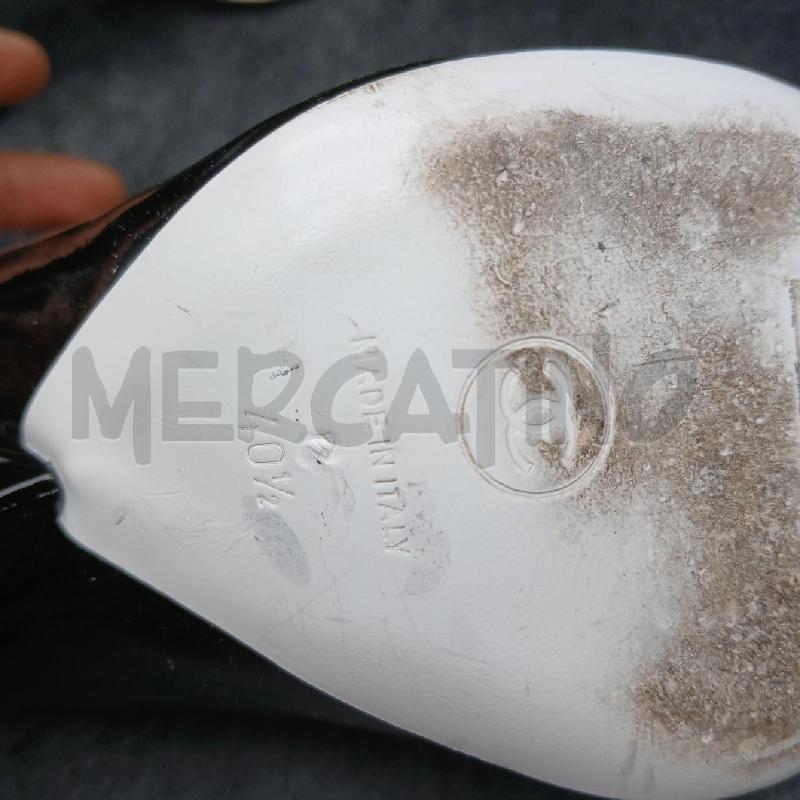 SCARPE DONNA CHANEL NERO LUC | Mercatino dell'Usato Roma garbatella 5
