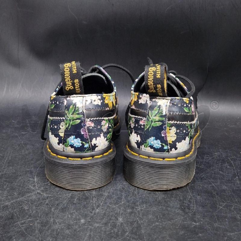 SCARPE DONNA DR MARTEND NERO FIORI | Mercatino dell'Usato Roma garbatella 4