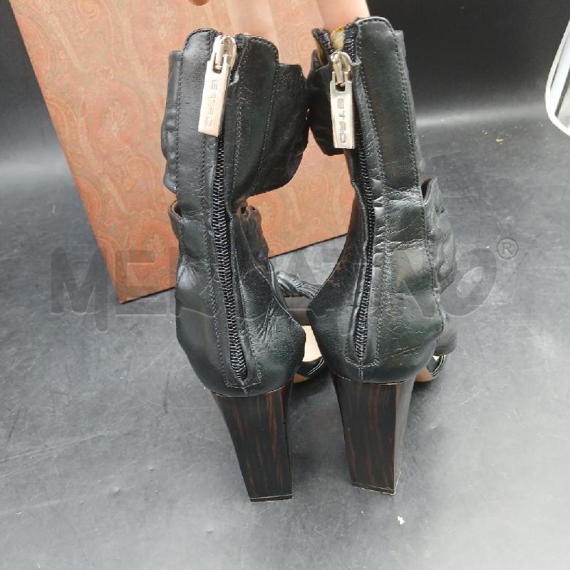 SCARPE DONNA ETRO NERO APERTE  | Mercatino dell'Usato Roma garbatella 4