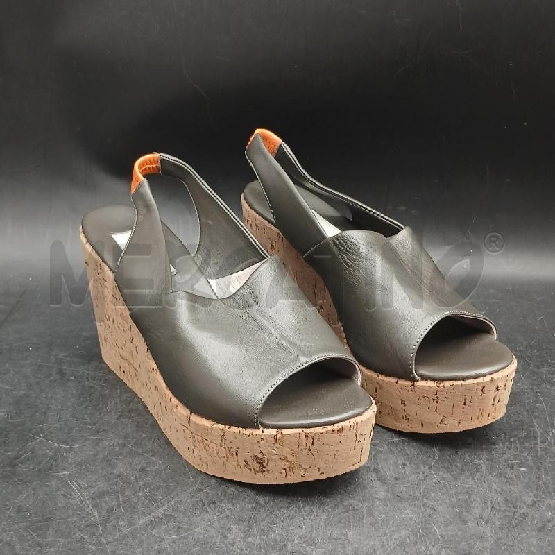 SCARPE DONNA FAUSTO SANTINI NERE | Mercatino dell'Usato Roma garbatella 1