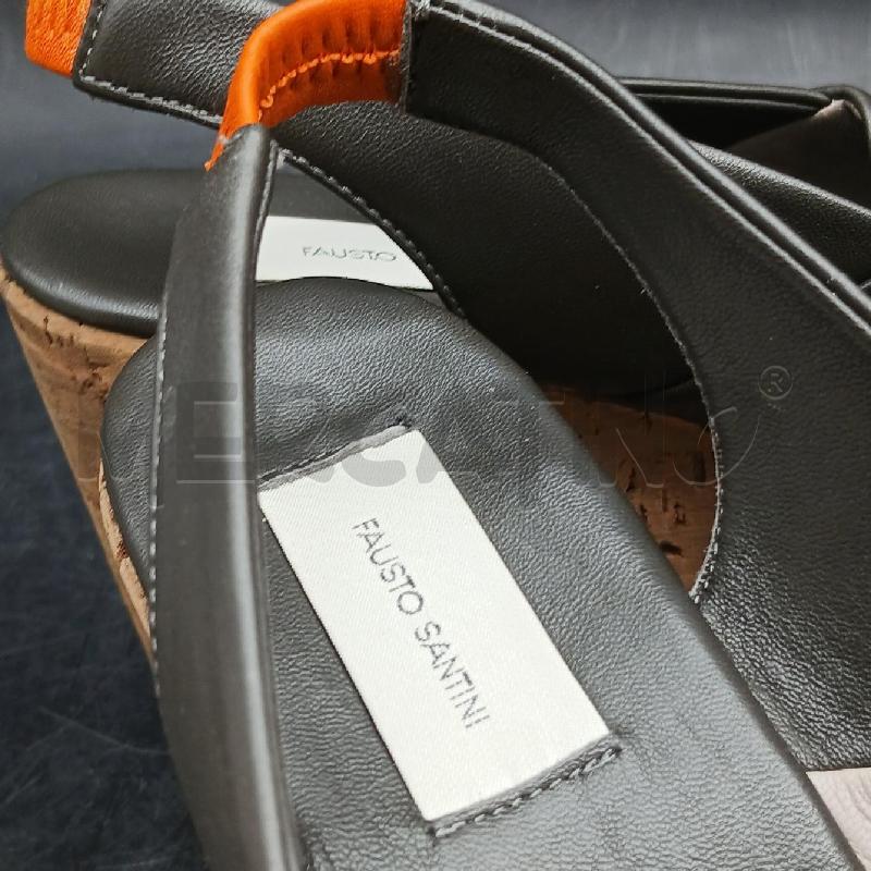 SCARPE DONNA FAUSTO SANTINI NERE | Mercatino dell'Usato Roma garbatella 3