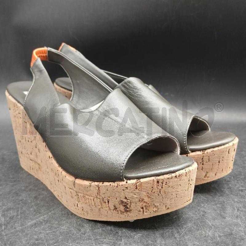 SCARPE DONNA FAUSTO SANTINI NERE | Mercatino dell'Usato Roma garbatella 4