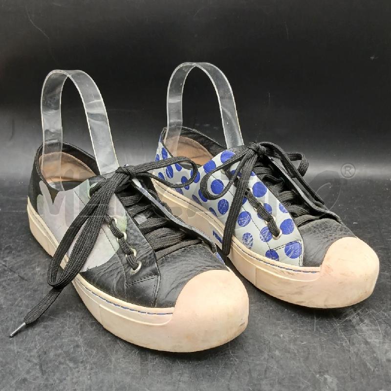 SCARPE DONNA FEND NERO POIS BLU  | Mercatino dell'Usato Roma garbatella 1