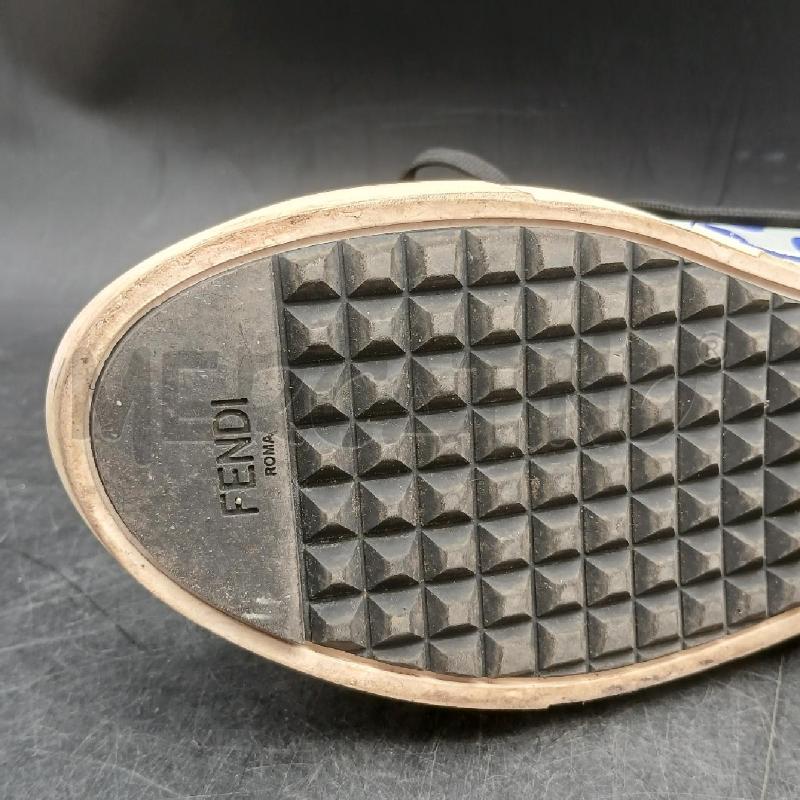 SCARPE DONNA FEND NERO POIS BLU  | Mercatino dell'Usato Roma garbatella 5