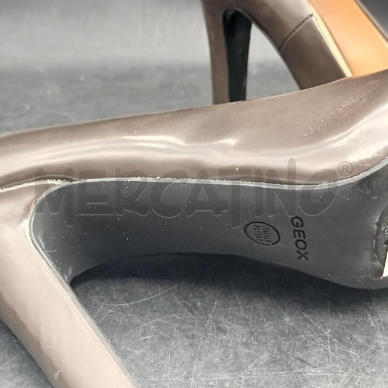 SCARPE DONNA GEOX MARRONE  | Mercatino dell'Usato Roma garbatella 5