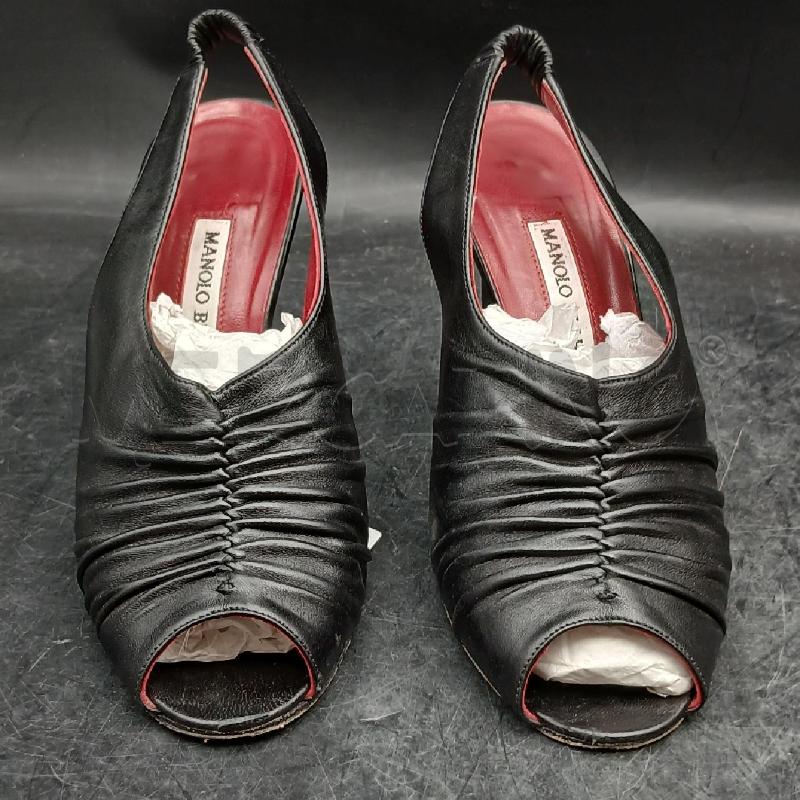 SCARPE DONNA MANOLO BLAHNIK NERO  | Mercatino dell'Usato Roma garbatella 2