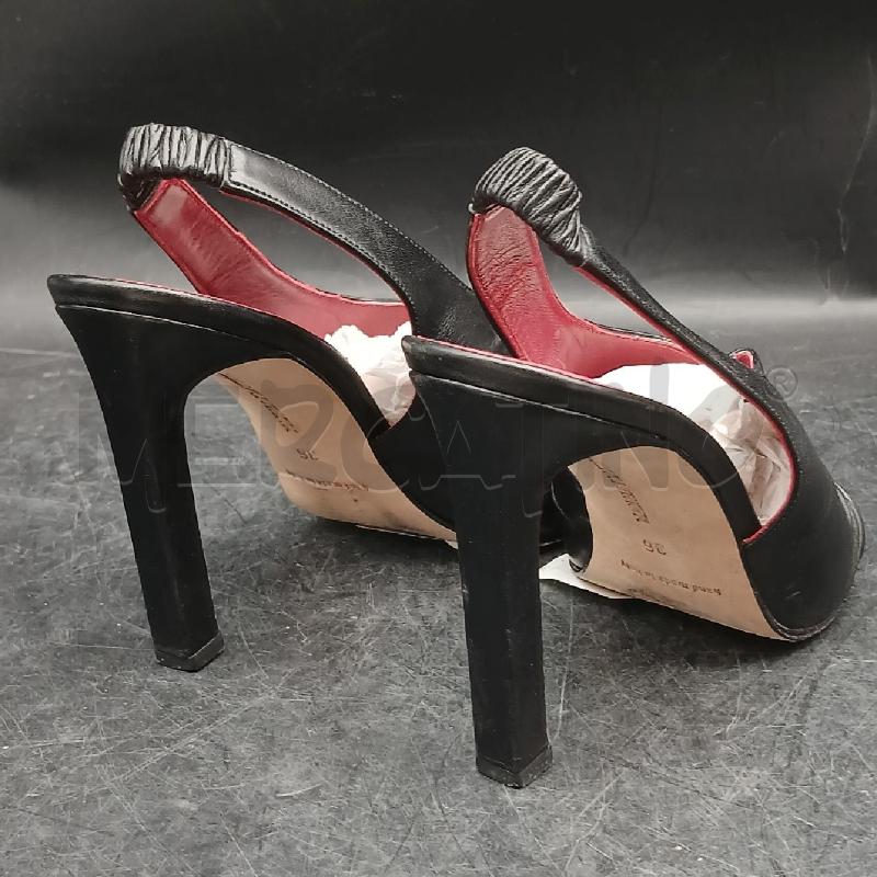SCARPE DONNA MANOLO BLAHNIK NERO  | Mercatino dell'Usato Roma garbatella 3