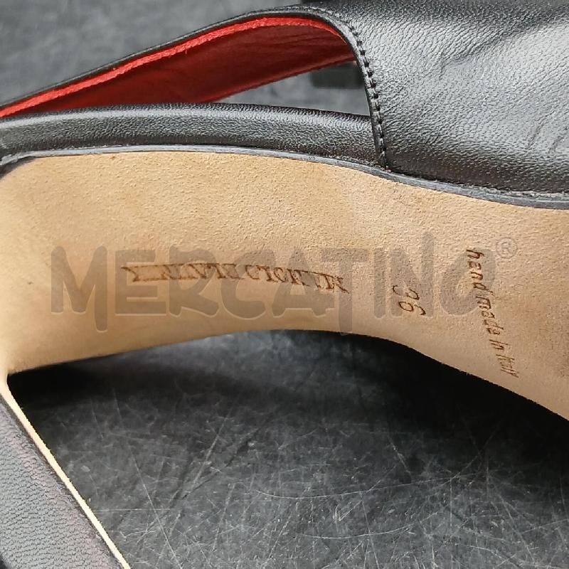 SCARPE DONNA MANOLO BLAHNIK NERO  | Mercatino dell'Usato Roma garbatella 5