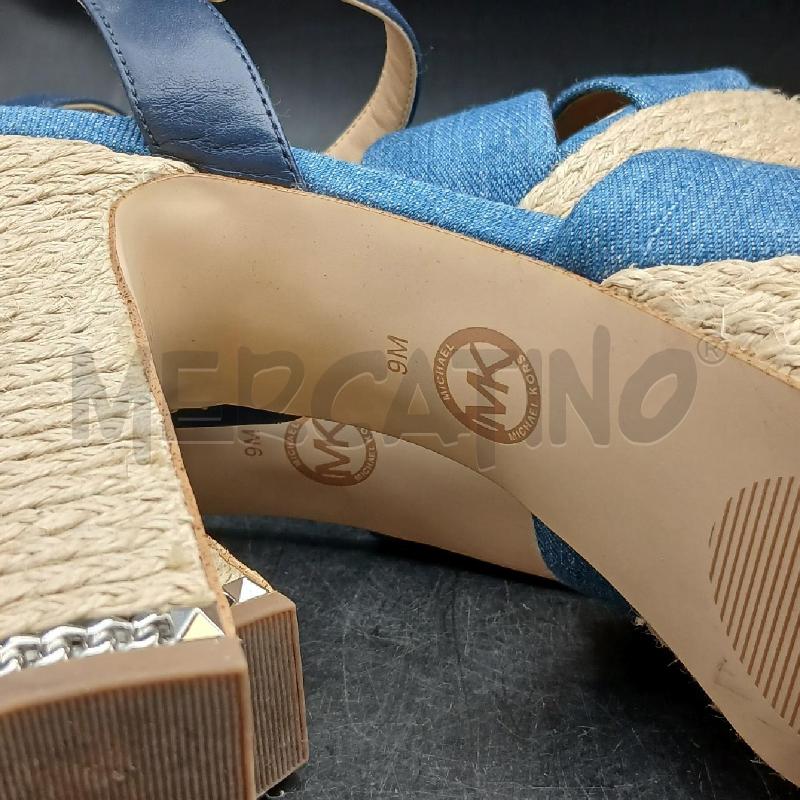 SCARPE DONNA MICHAEL KORS DENIM TACCO | Mercatino dell'Usato Roma garbatella 5