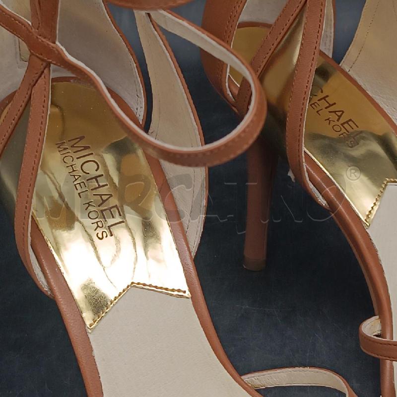 SCARPE DONNA MICHAEL KORS MARRONE  | Mercatino dell'Usato Roma garbatella 4