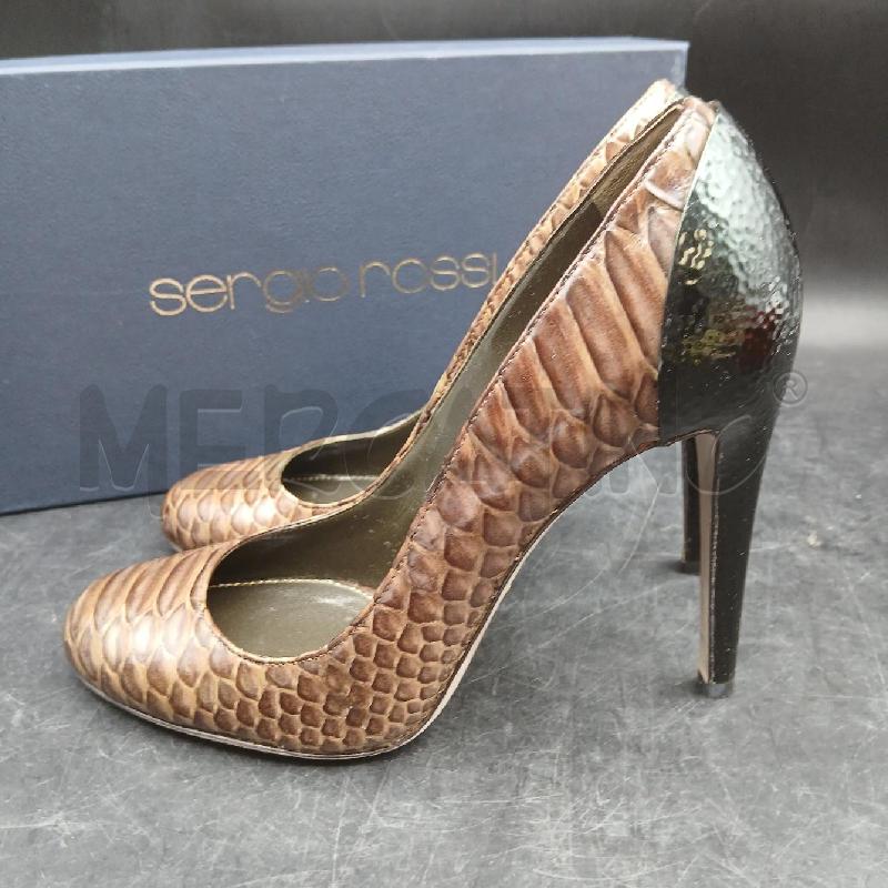 SCARPE DONNA SERGIO ROSSI PIT MARR E EVDRE  | Mercatino dell'Usato Roma garbatella 3