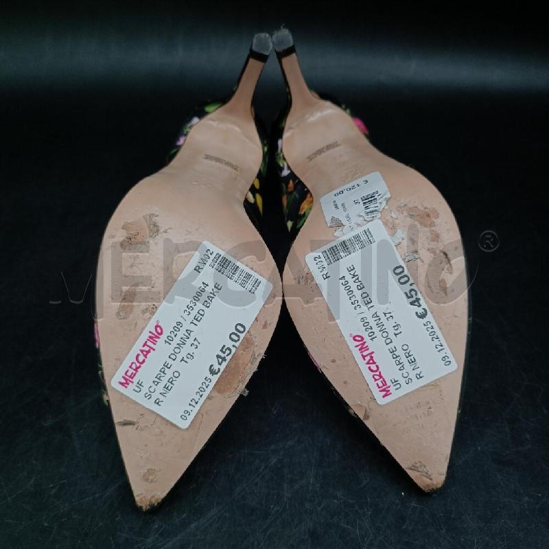 SCARPE DONNA TED BAKER NERO  | Mercatino dell'Usato Roma garbatella 5