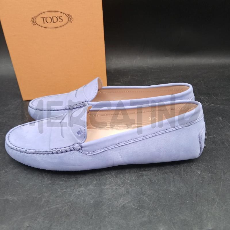 SCARPE DONNA TODS MOCASSINO AZZURR | Mercatino dell'Usato Roma garbatella 4