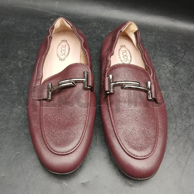 SCARPE DONNA TOD'S BORDEAUX  | Mercatino dell'Usato Roma garbatella 2