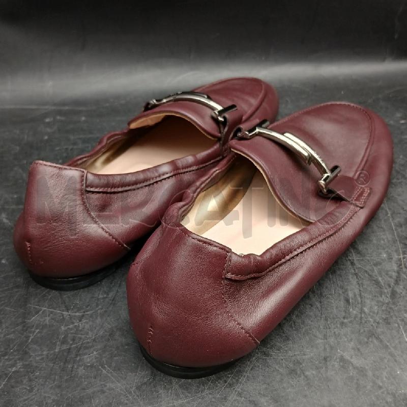 SCARPE DONNA TOD'S BORDEAUX  | Mercatino dell'Usato Roma garbatella 3