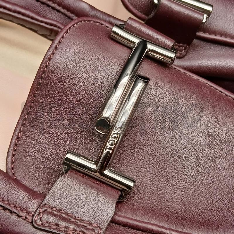 SCARPE DONNA TOD'S BORDEAUX  | Mercatino dell'Usato Roma garbatella 4