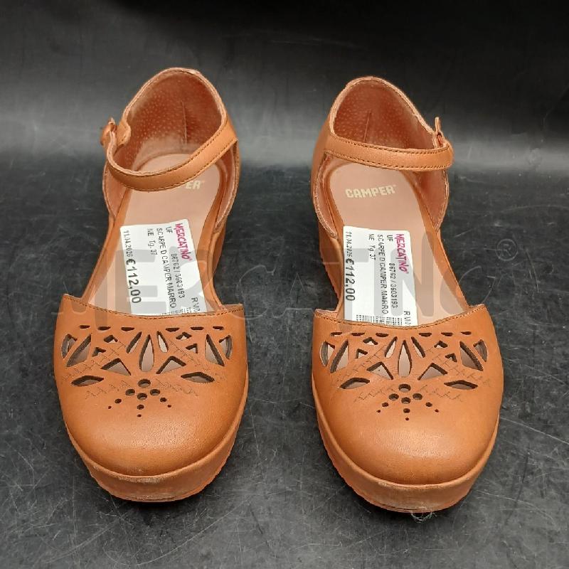SCARPE D CAMPER MARRONE  | Mercatino dell'Usato Roma garbatella 2