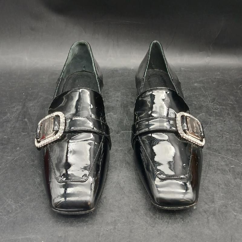 SCARPE D SALVATORE FERRAGAMO NERO VERNICE | Mercatino dell'Usato Roma garbatella 2