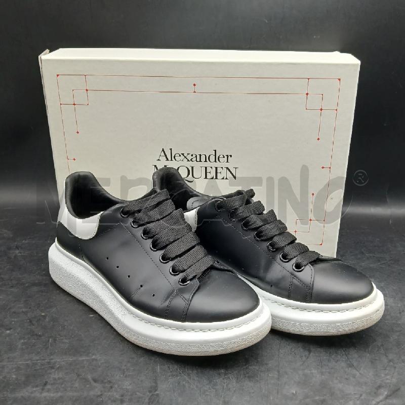 SCARPE UOMO ALEXANDER MC QUEEN NERO  | Mercatino dell'Usato Roma garbatella 1