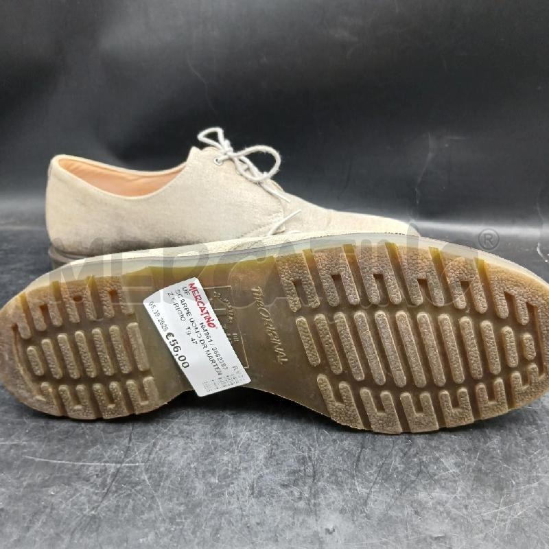 SCARPE UOMO DR MARTENZ GRIGIO  | Mercatino dell'Usato Roma garbatella 5