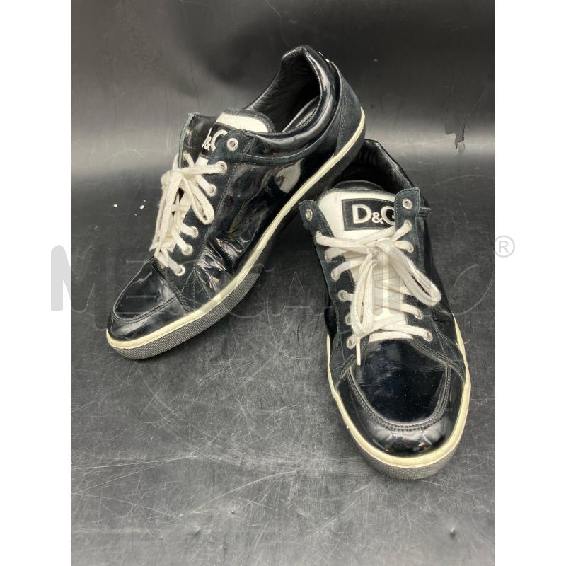 SCARPE UOMO D&G NERO LUC | Mercatino dell'Usato Roma garbatella 1