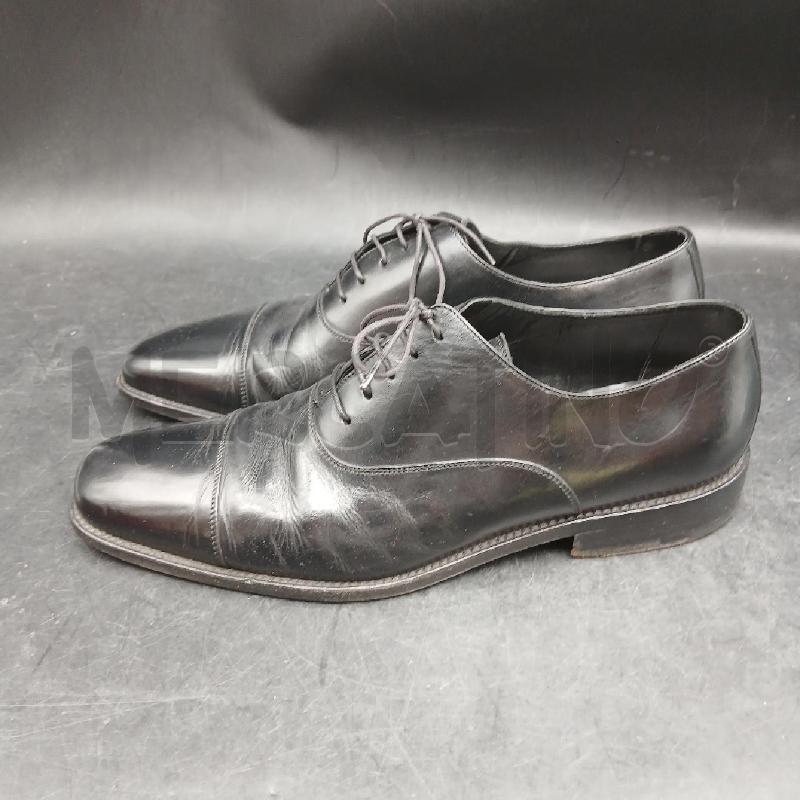 SCARPE UOMO ERMENEGILDO ZEGNA NERO  | Mercatino dell'Usato Roma garbatella 3