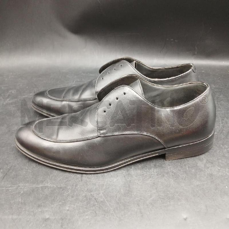 SCARPE UOMO ERMENEGILDO ZEGNA NERO  | Mercatino dell'Usato Roma garbatella 3
