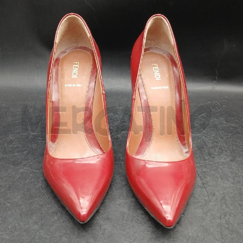 SCARPE UOMO FENDI DECOLLETE ROSSO  | Mercatino dell'Usato Roma garbatella 2