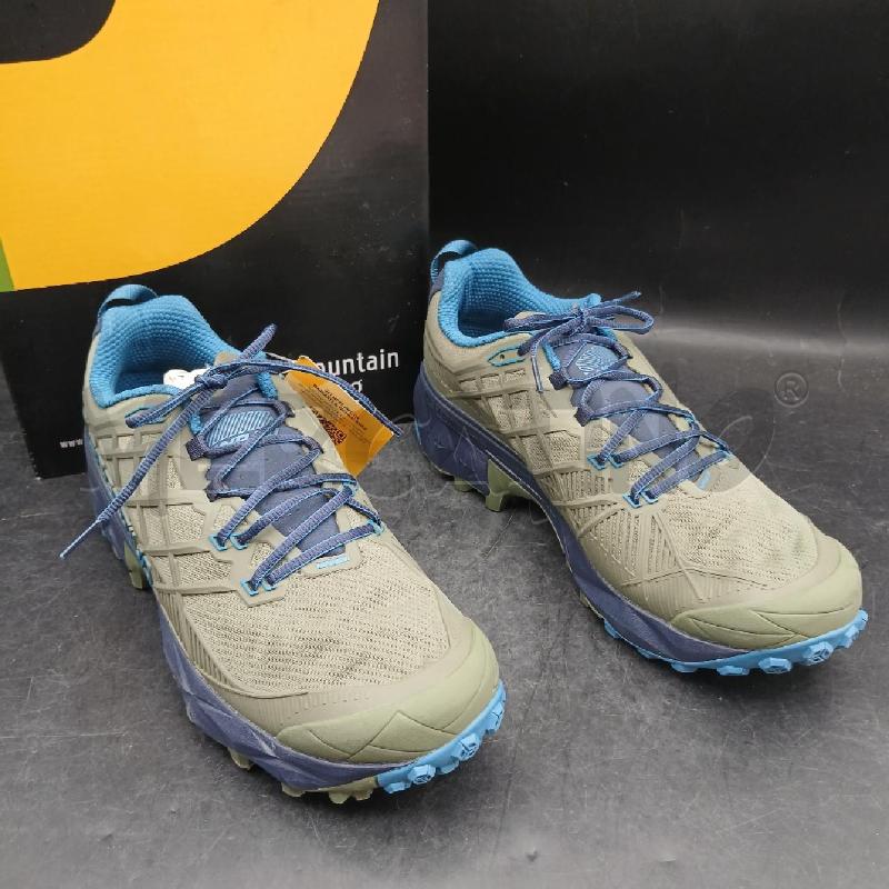 SCARPE UOMO LA SPORTIVA VERDE E BLU  | Mercatino dell'Usato Roma garbatella 1