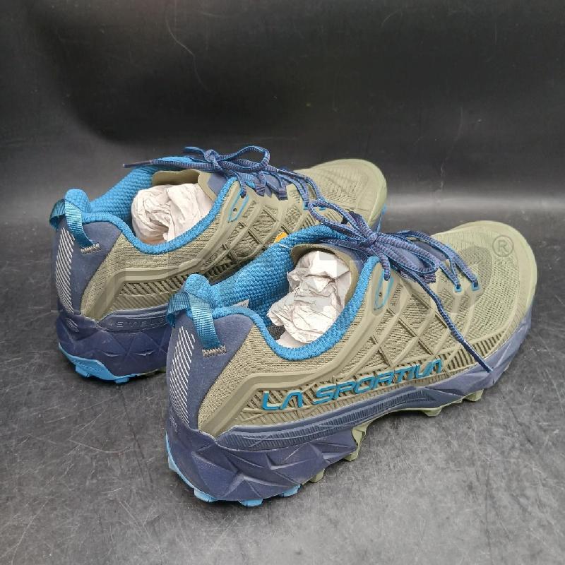 SCARPE UOMO LA SPORTIVA VERDE E BLU  | Mercatino dell'Usato Roma garbatella 3