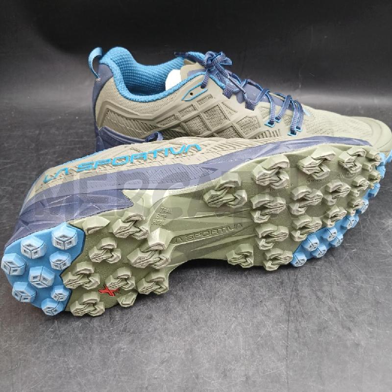 SCARPE UOMO LA SPORTIVA VERDE E BLU  | Mercatino dell'Usato Roma garbatella 5