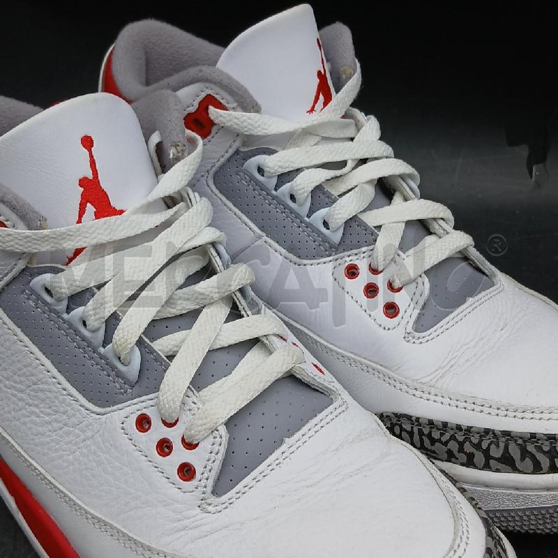 SCARPE UOMO NIKE JORDAN 3 BIANCO E ROSS | Mercatino dell'Usato Roma garbatella 4