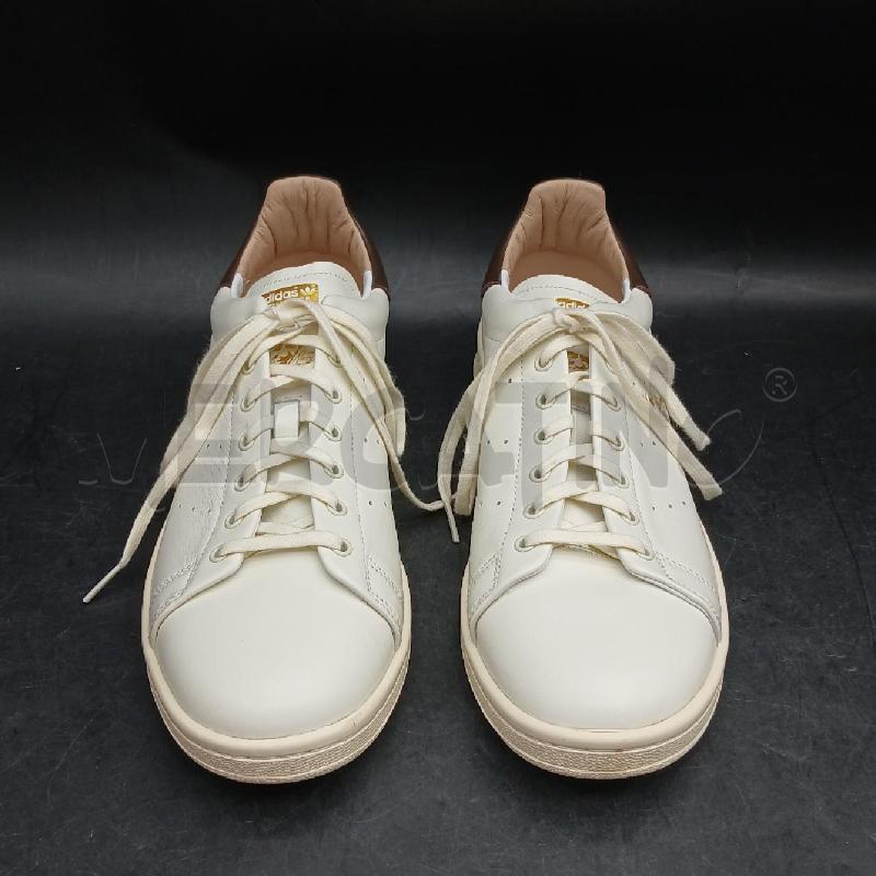 SCARPE UOMO STAN SMITH BIANCO LOGO DORATO POST MARRONE  | Mercatino dell'Usato Roma garbatella 2