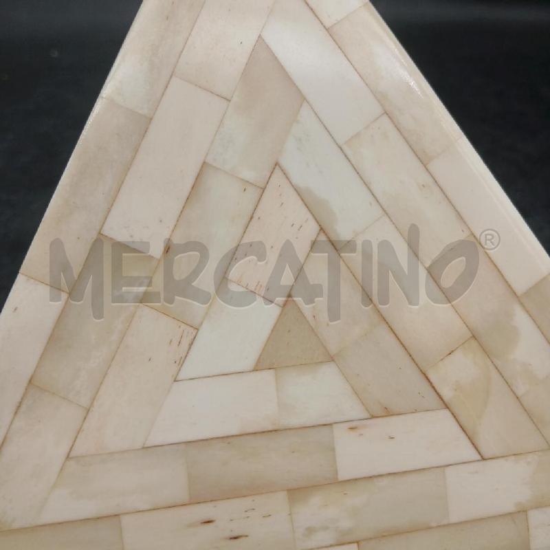 SCATOLA CHIARA TRINAGOLARE CUBA | Mercatino dell'Usato Roma garbatella 4