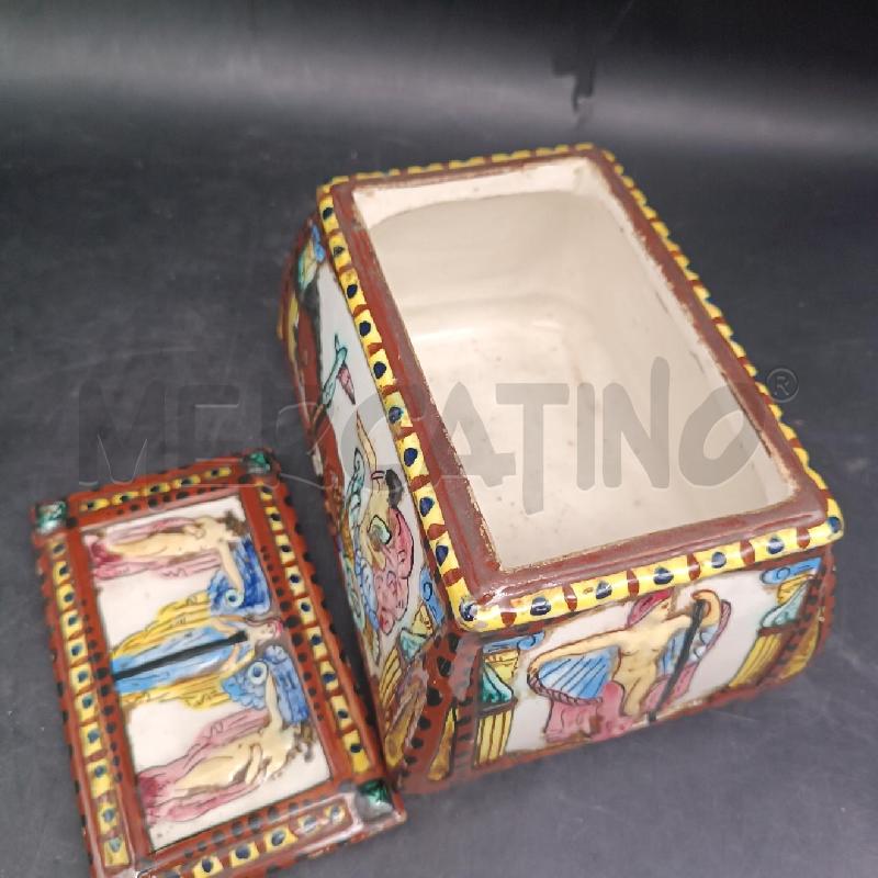 SCATOLA CIVITA CASTELLANA FIGURE CLASSICHE | Mercatino dell'Usato Roma garbatella 4