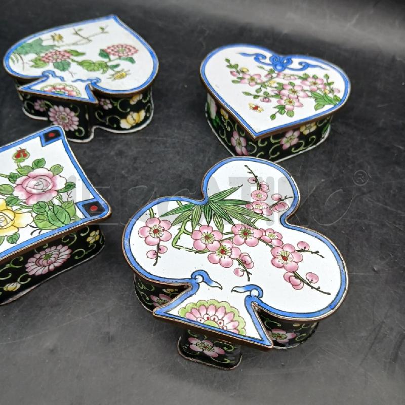 SCATOLA CLOSONNE SEGNI CARTE 4PZ | Mercatino dell'Usato Roma garbatella 3