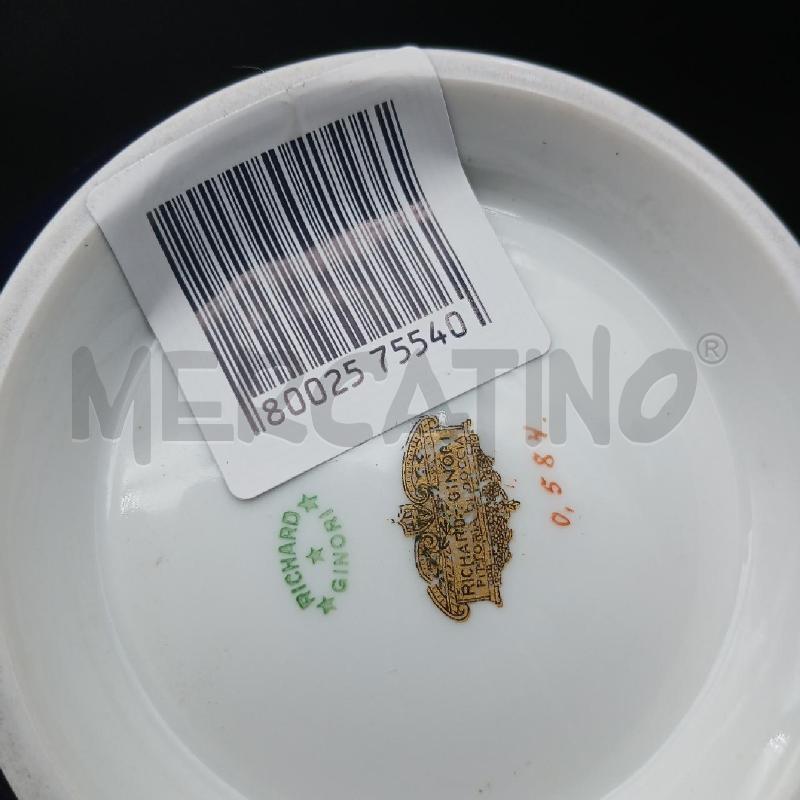 SCATOLA GINORI DOCCIA BLU ORO | Mercatino dell'Usato Roma garbatella 5