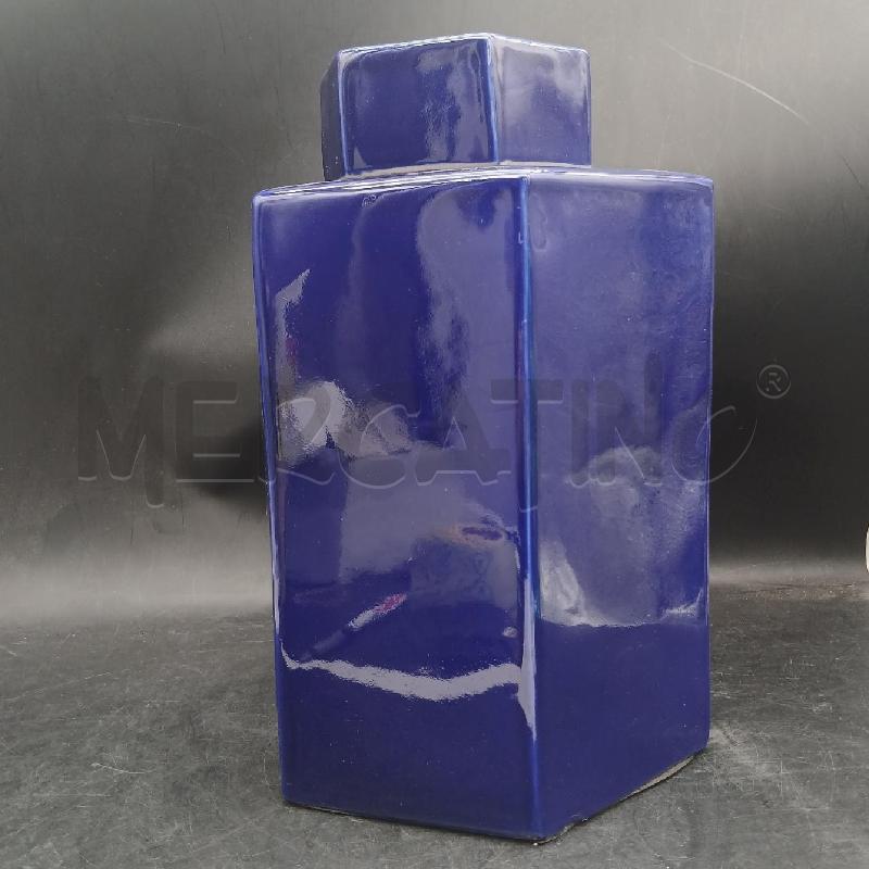 SCATOLA GRANDE CERAMICA BLU | Mercatino dell'Usato Roma garbatella 3