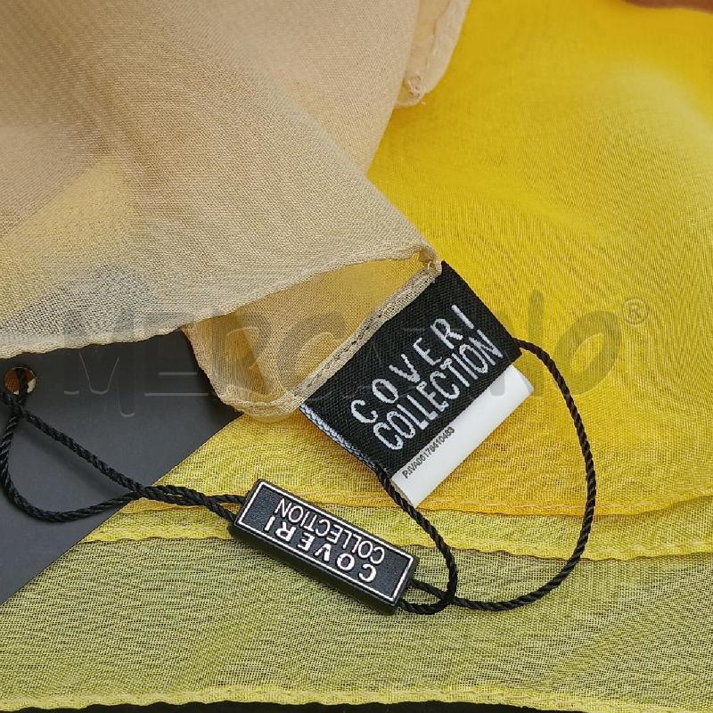 SCIARPA D COVERI COLLECTION GIALLO | Mercatino dell'Usato Roma garbatella 2